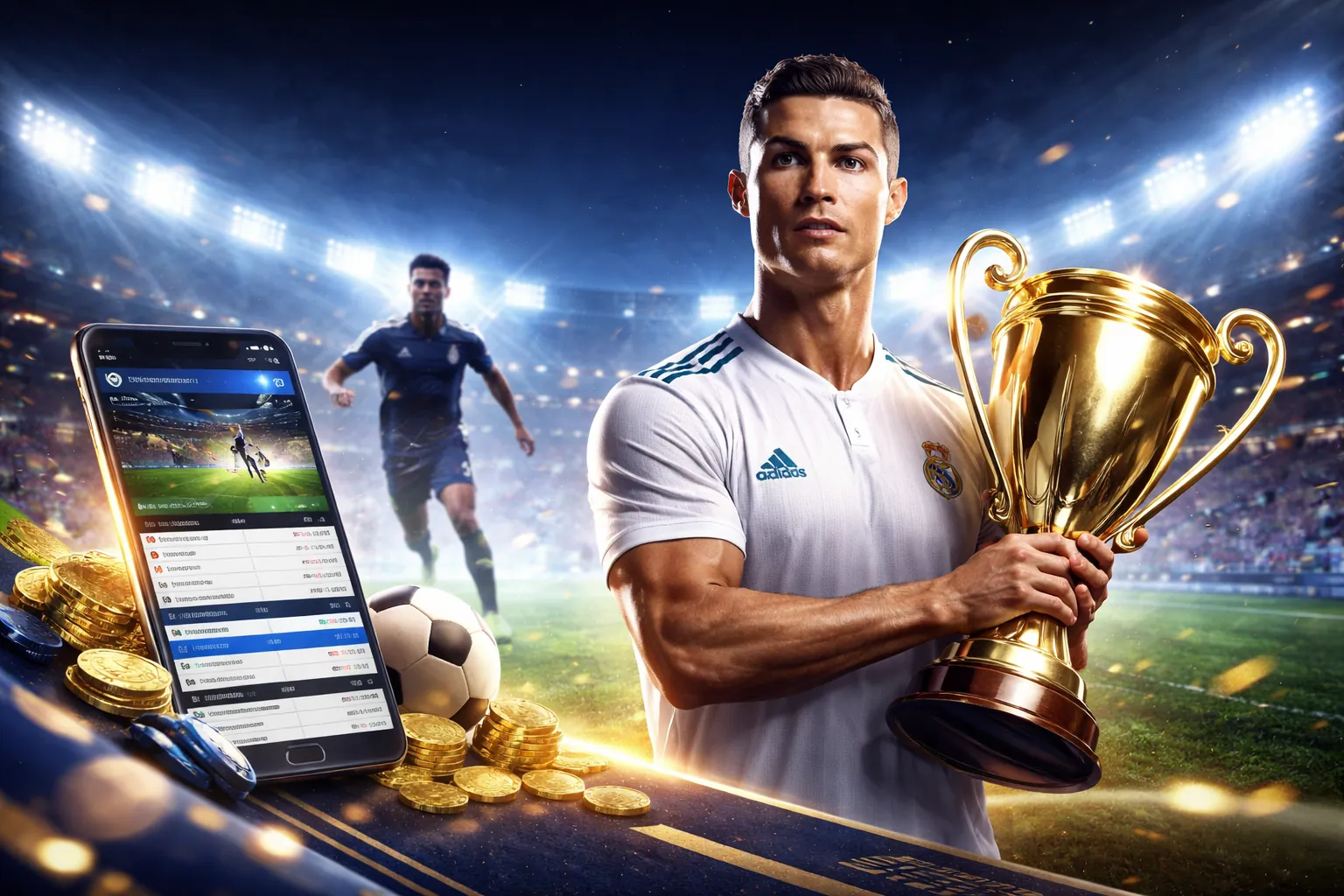 Hình nền 22bet với các trò chơi cá cược và khuyến mãi
